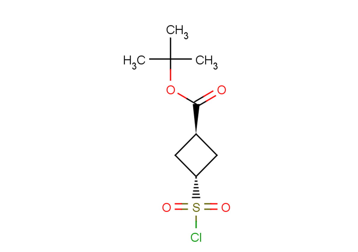 tert-butyl 3-(chlorosulfonyl)cyclobutane-1-carboxylate