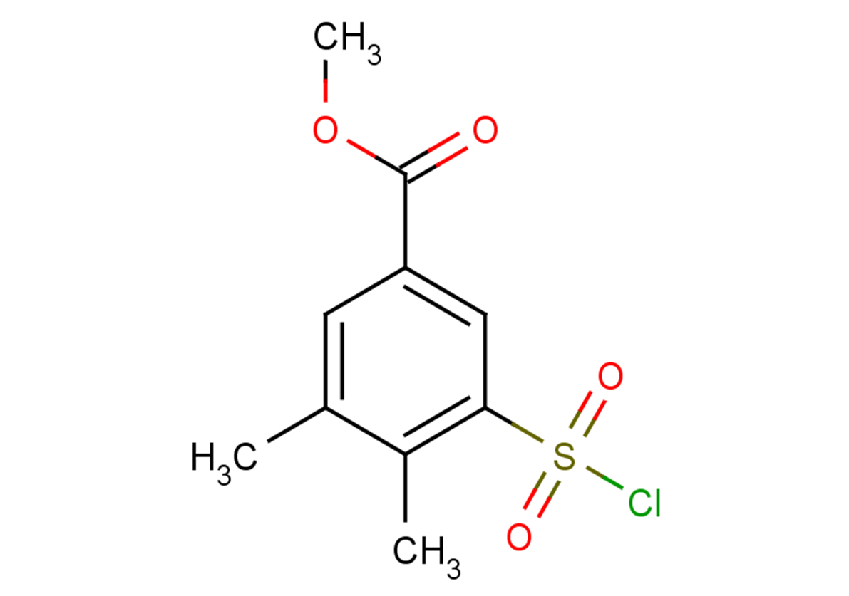 methyl 5-(chlorosulfonyl)-3,4-dimethylbenzoate