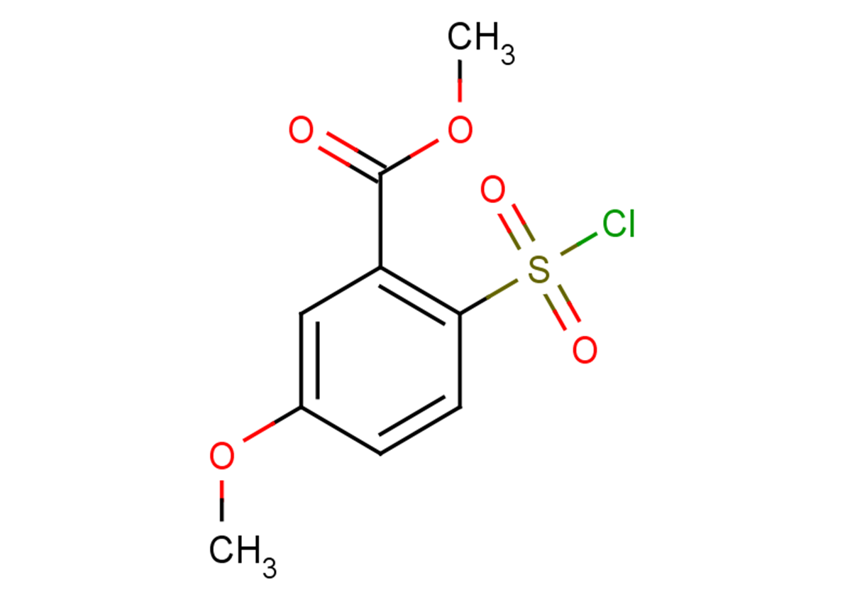 methyl 2-(chlorosulfonyl)-5-methoxybenzoate