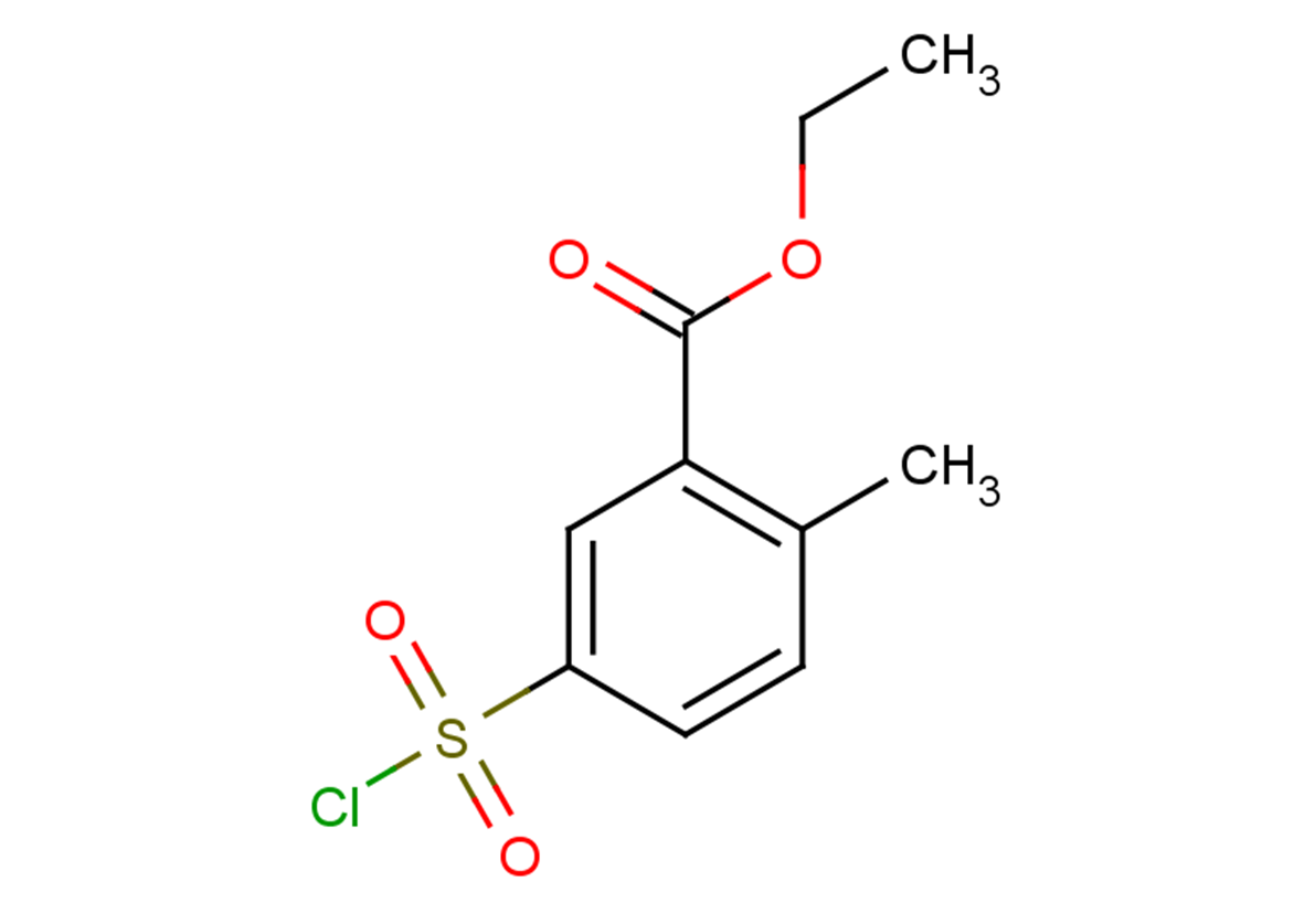 ethyl 5-(chlorosulfonyl)-2-methylbenzoate