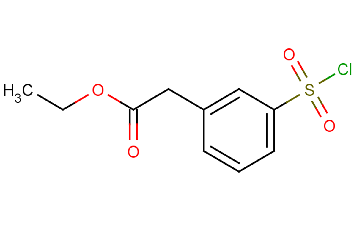 ethyl 2-[3-(chlorosulfonyl)phenyl]acetate