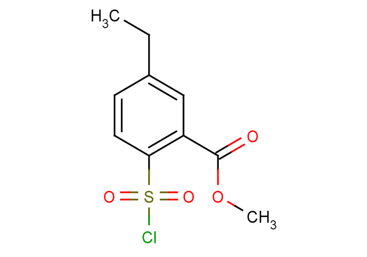 methyl 2-(chlorosulfonyl)-5-ethylbenzoate