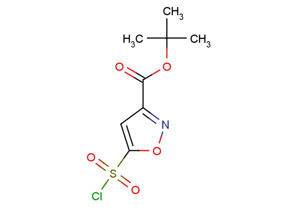 tert-butyl 5-(chlorosulfonyl)-1,2-oxazole-3-carboxylate