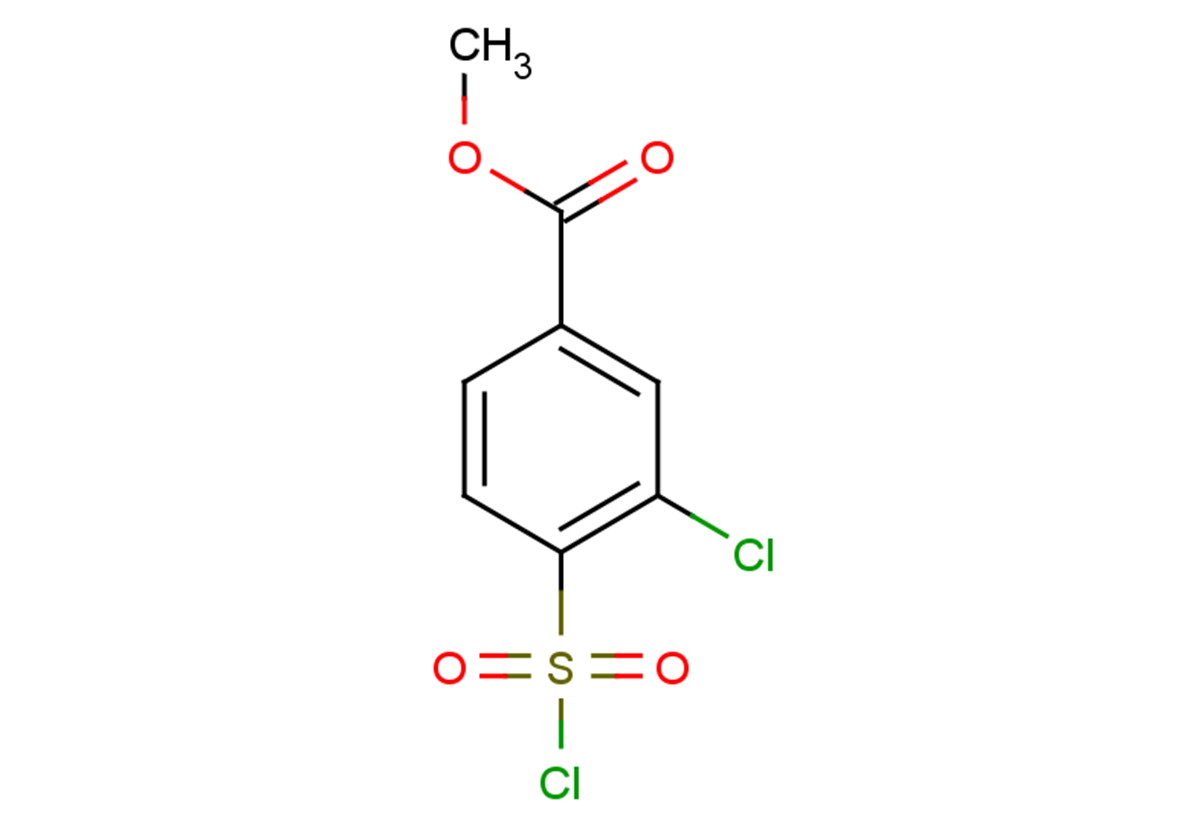 methyl 3-chloro-4-(chlorosulfonyl)benzoate