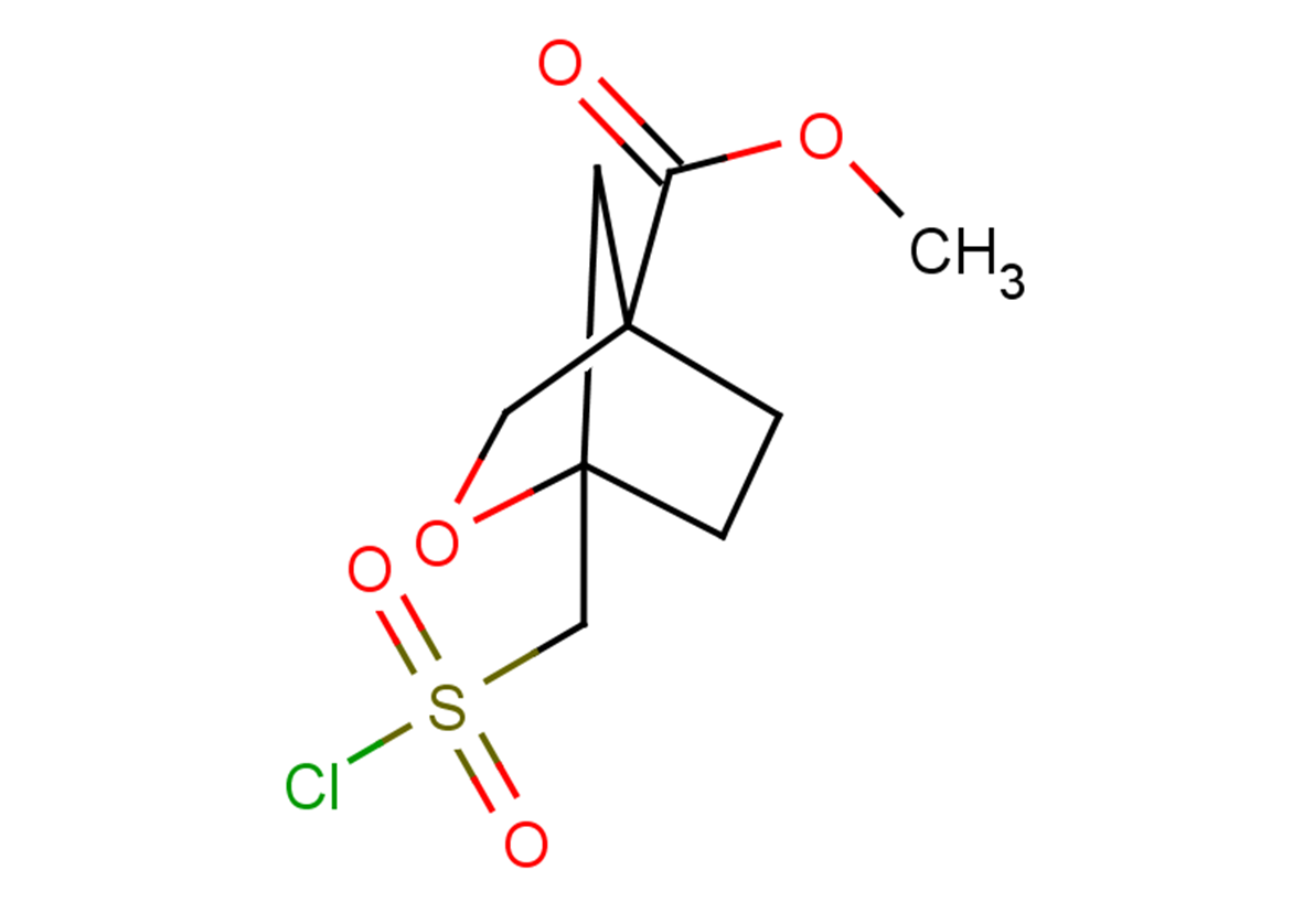 methyl 1-[(chlorosulfonyl)methyl]-2-oxabicyclo[2.2.1]heptane-4-carboxylate