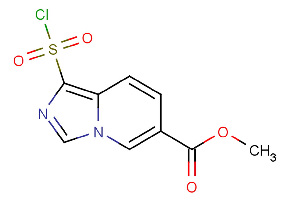 methyl 1-(chlorosulfonyl)imidazo[1,5-a]pyridine-6-carboxylate