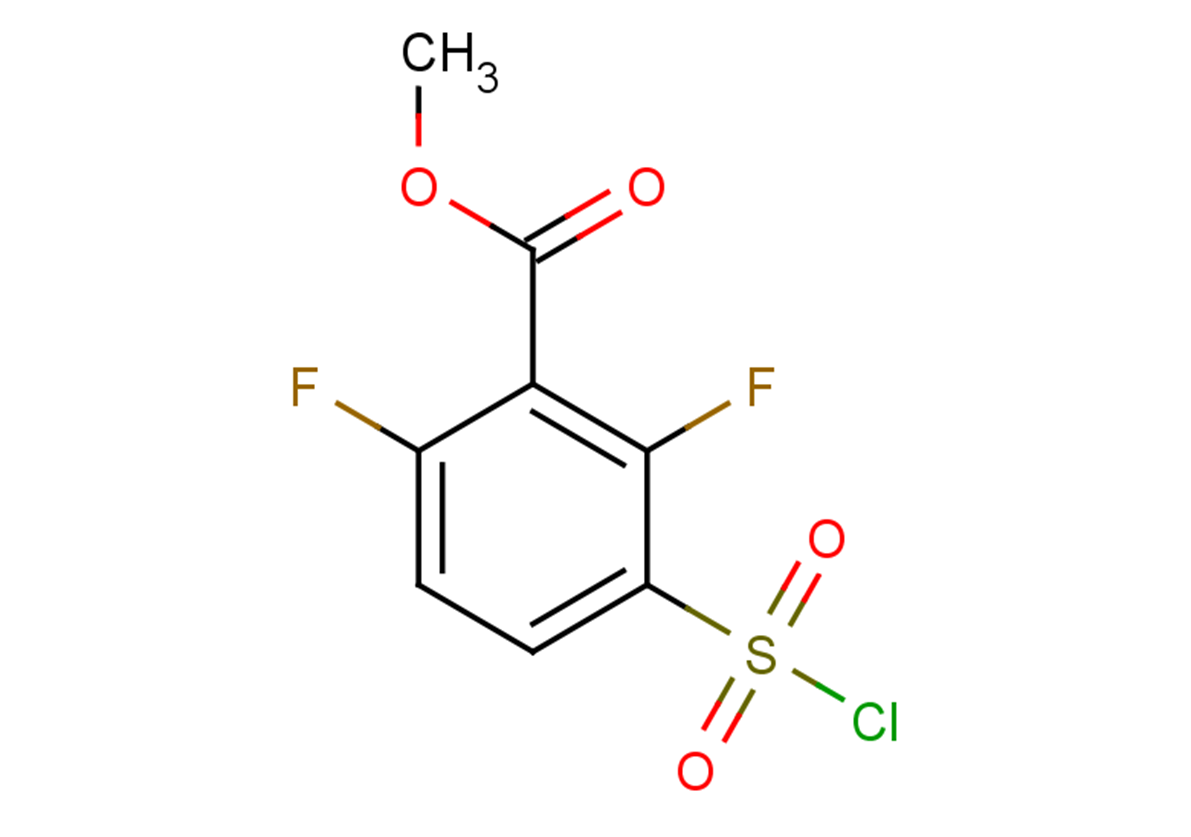 methyl 3-(chlorosulfonyl)-2,6-difluorobenzoate