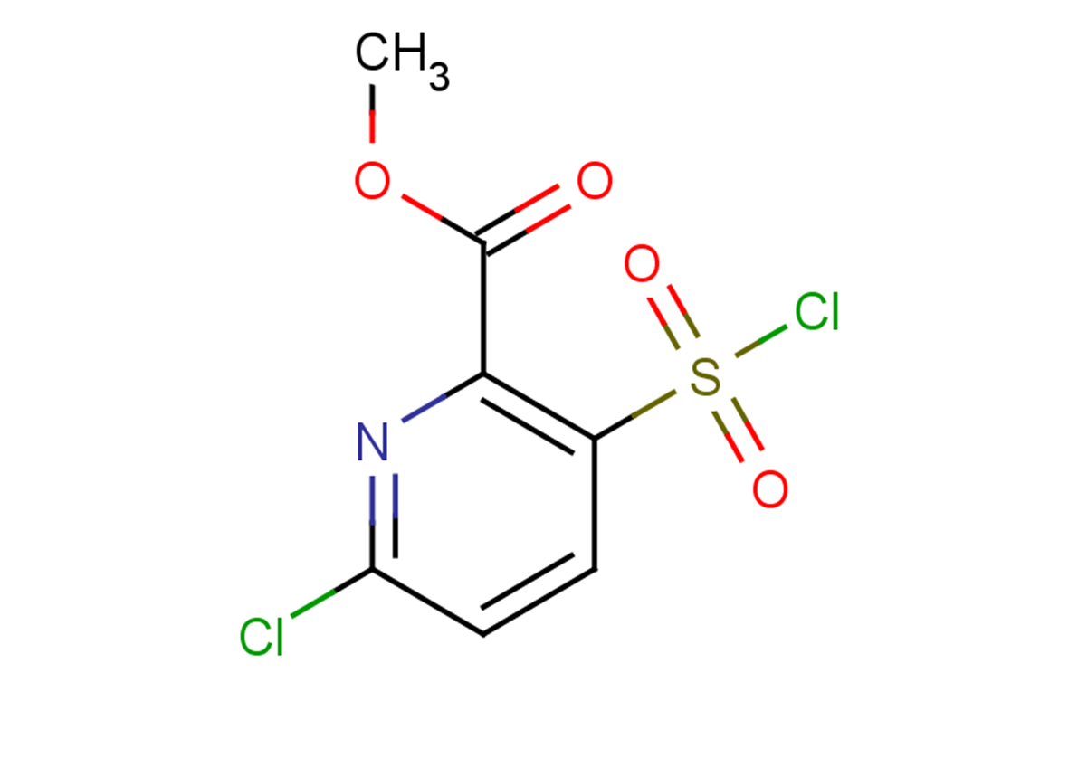 methyl 6-chloro-3-(chlorosulfonyl)pyridine-2-carboxylate