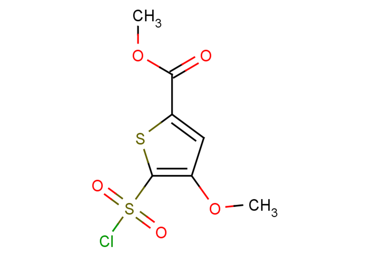 methyl 5-(chlorosulfonyl)-4-methoxythiophene-2-carboxylate
