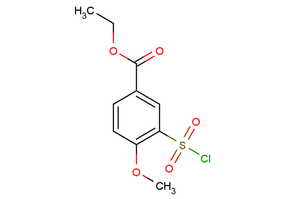ethyl 3-(chlorosulfonyl)-4-methoxybenzoate