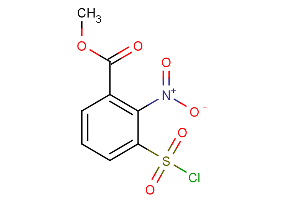 methyl 3-(chlorosulfonyl)-2-nitrobenzoate