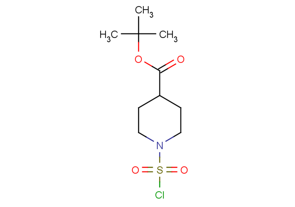 tert-butyl 1-(chlorosulfonyl)piperidine-4-carboxylate