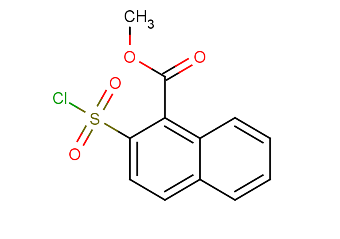 methyl 2-(chlorosulfonyl)naphthalene-1-carboxylate