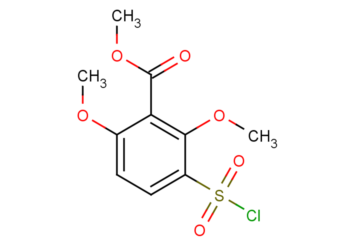 methyl 3-(chlorosulfonyl)-2,6-dimethoxybenzoate