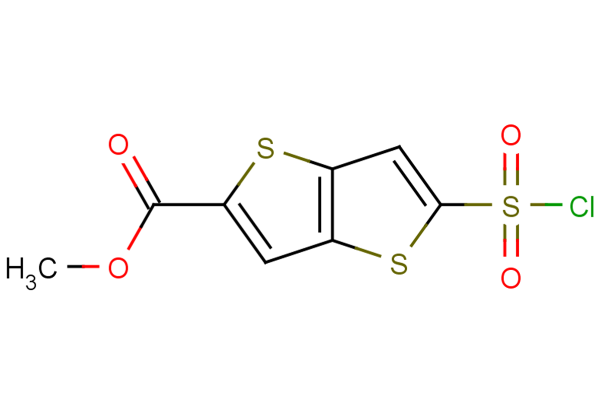 methyl 5-(chlorosulfonyl)thieno[3,2-b]thiophene-2-carboxylate