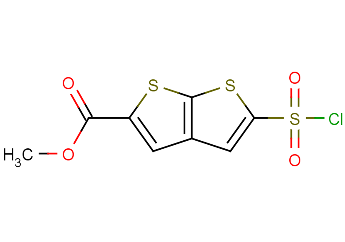 methyl 5-(chlorosulfonyl)thieno[2,3-b]thiophene-2-carboxylate