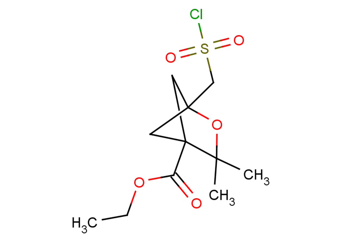 ethyl 1-[(chlorosulfonyl)methyl]-3,3-dimethyl-2-oxabicyclo[2.1.1]hexane-4-carboxylate