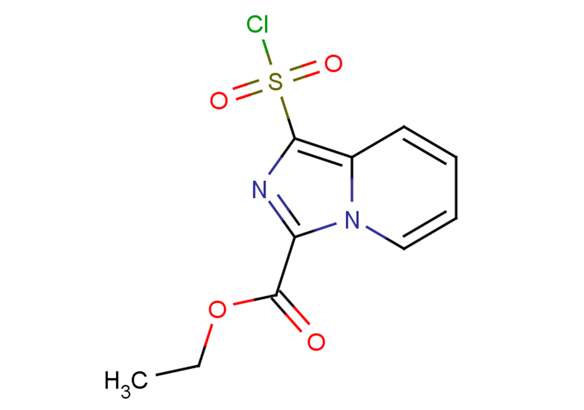 ethyl 1-(chlorosulfonyl)imidazo[1,5-a]pyridine-3-carboxylate