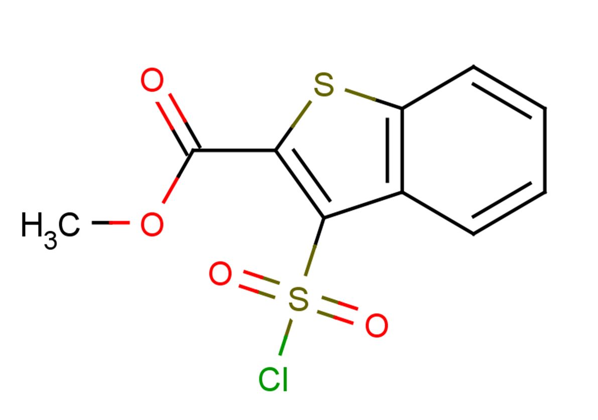 methyl 3-(chlorosulfonyl)-1-benzothiophene-2-carboxylate