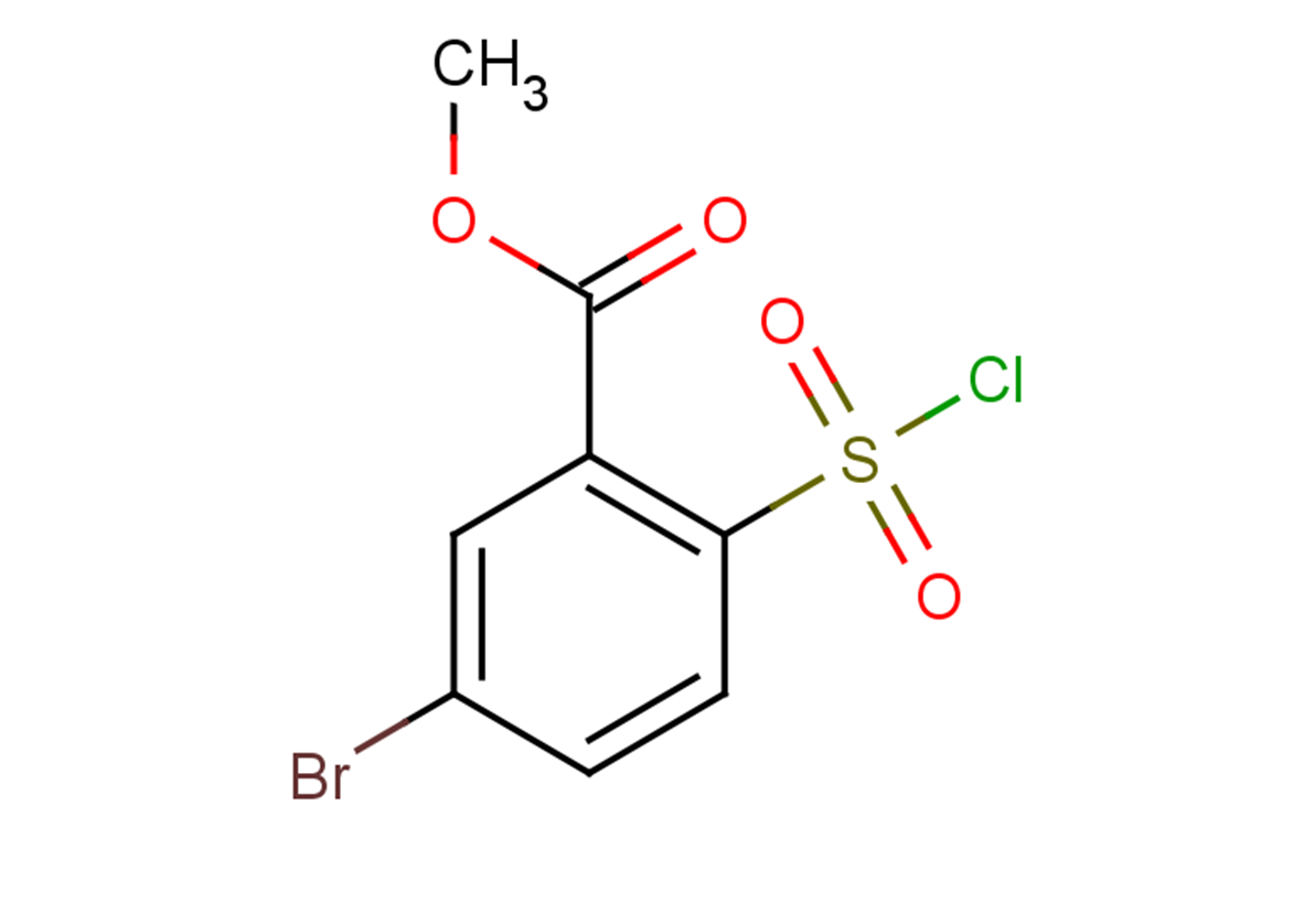 methyl 5-bromo-2-(chlorosulfonyl)benzoate