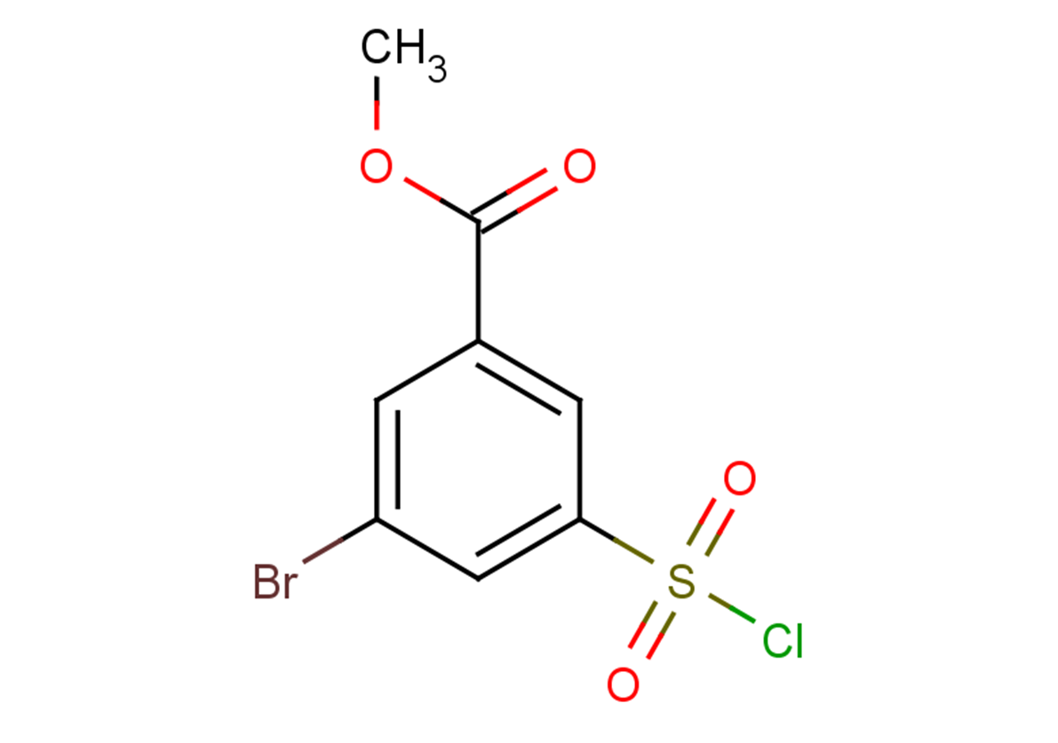 methyl 3-bromo-5-(chlorosulfonyl)benzoate
