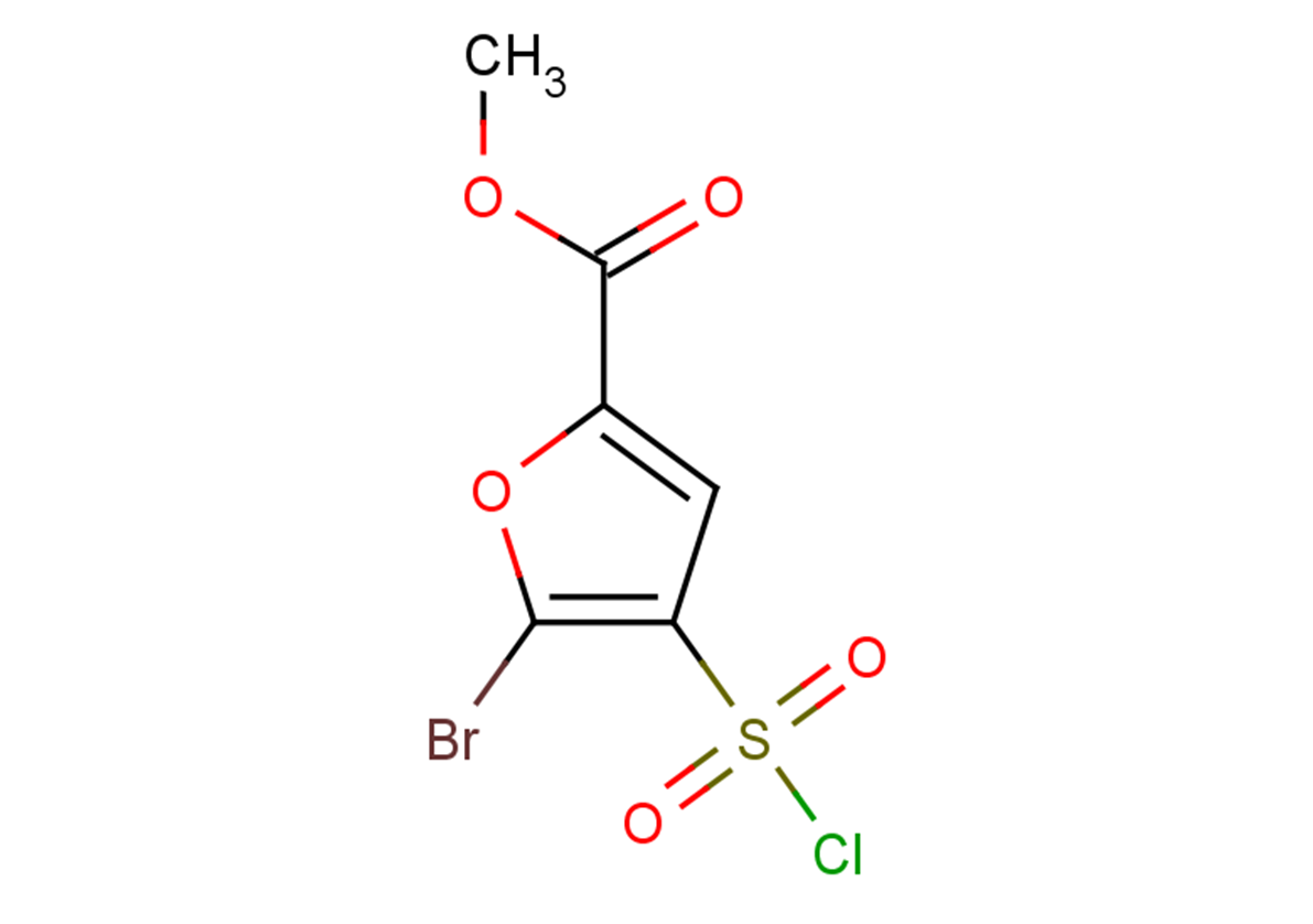 methyl 5-bromo-4-(chlorosulfonyl)furan-2-carboxylate