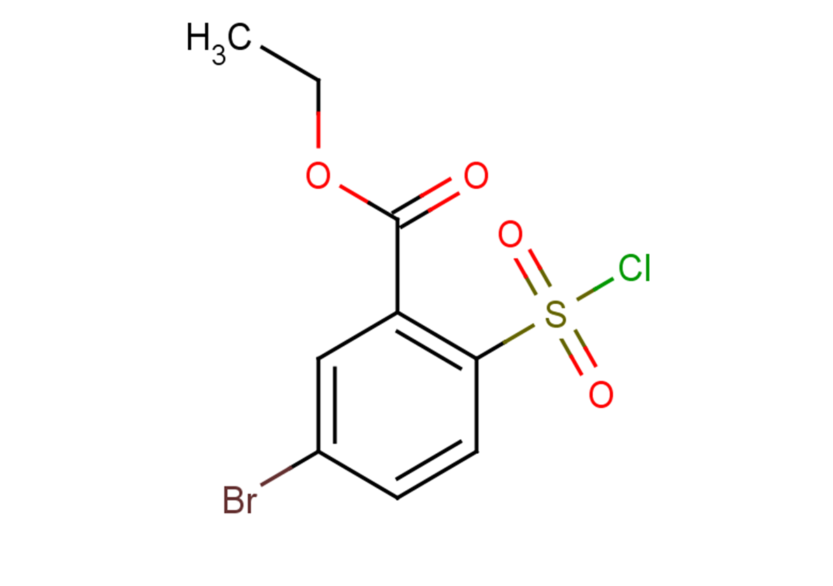 ethyl 5-bromo-2-(chlorosulfonyl)benzoate