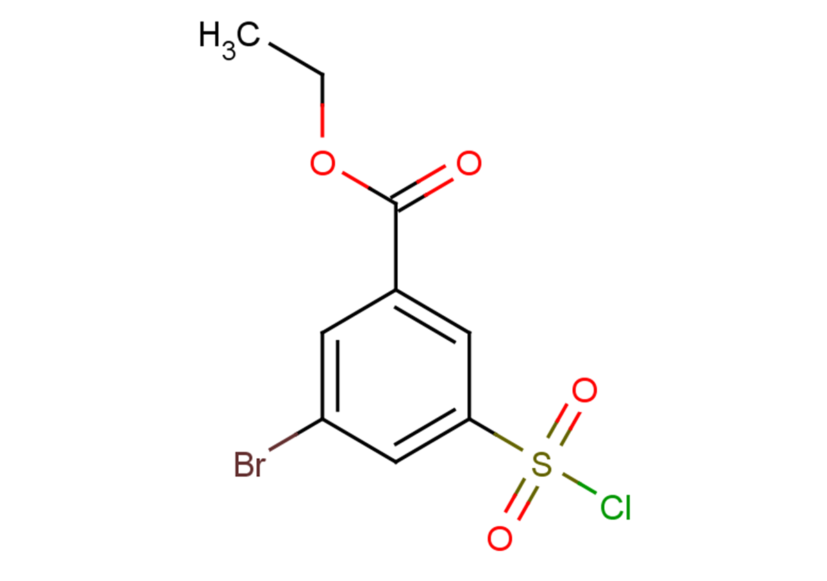 ethyl 3-bromo-5-(chlorosulfonyl)benzoate