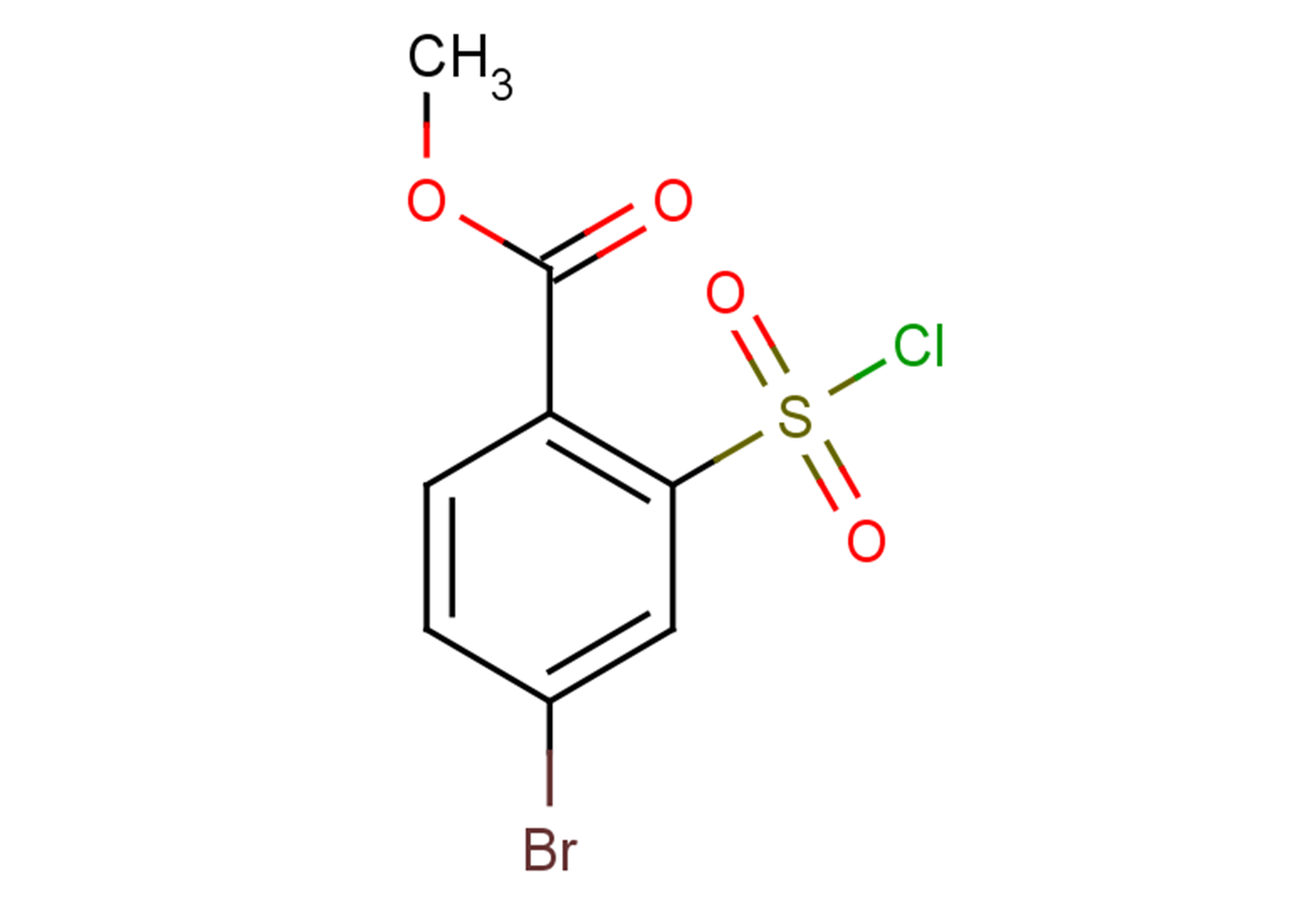 methyl 4-bromo-2-(chlorosulfonyl)benzoate