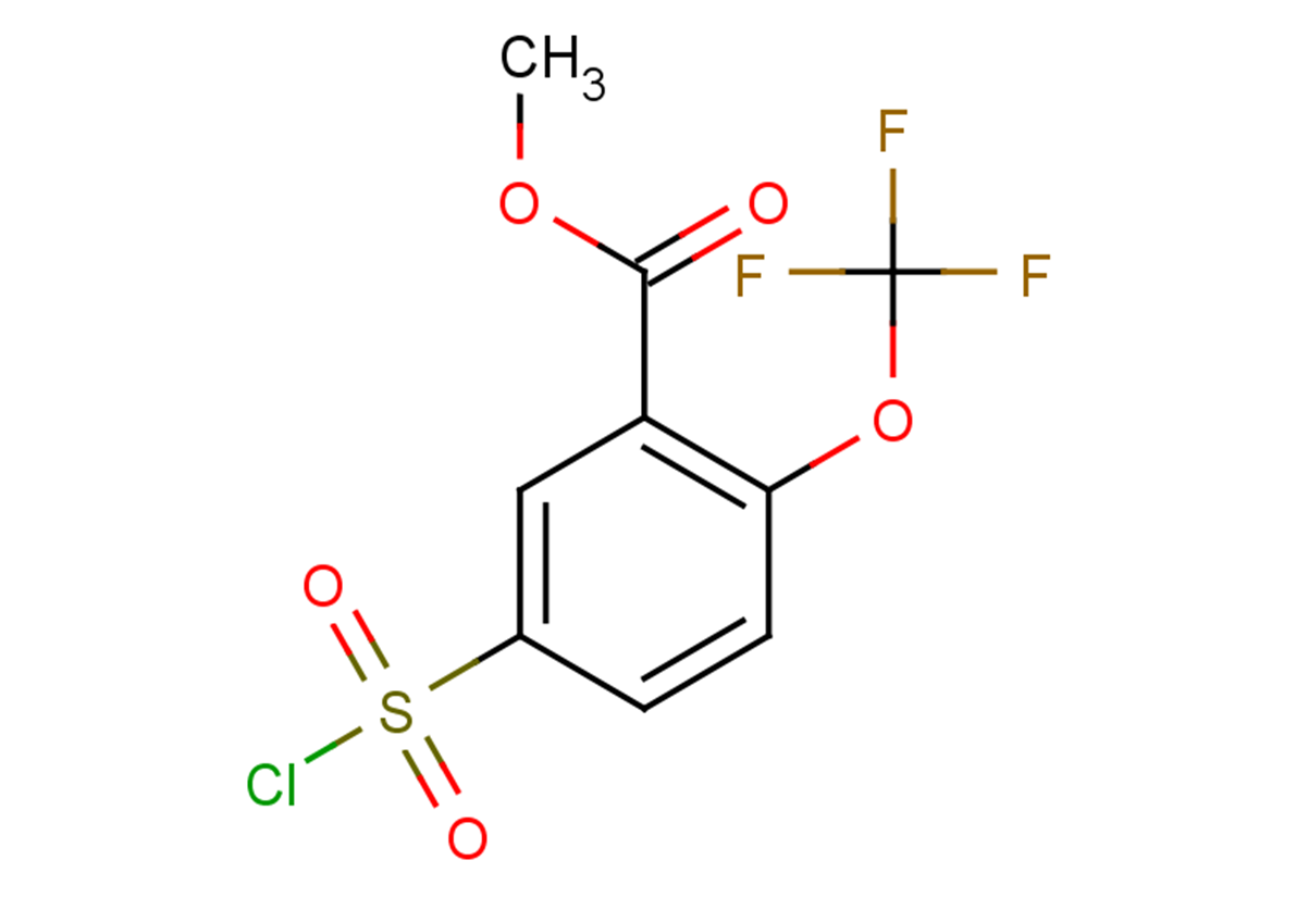 methyl 5-(chlorosulfonyl)-2-(trifluoromethoxy)benzoate