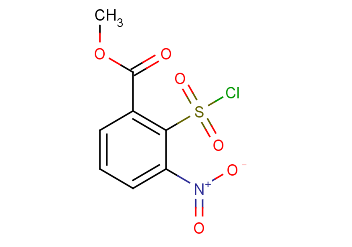 methyl 2-(chlorosulfonyl)-3-nitrobenzoate