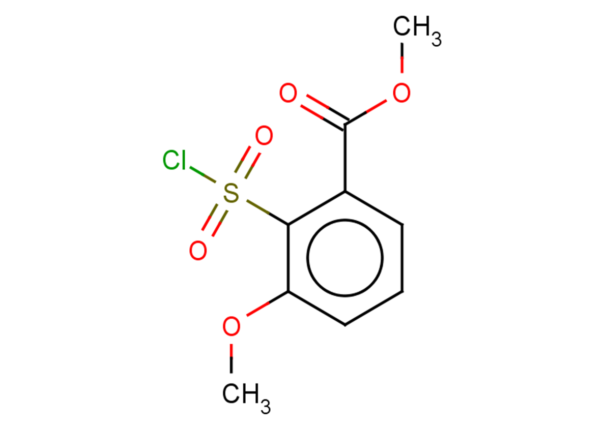 methyl 2-(chlorosulfonyl)-3-methoxybenzoate
