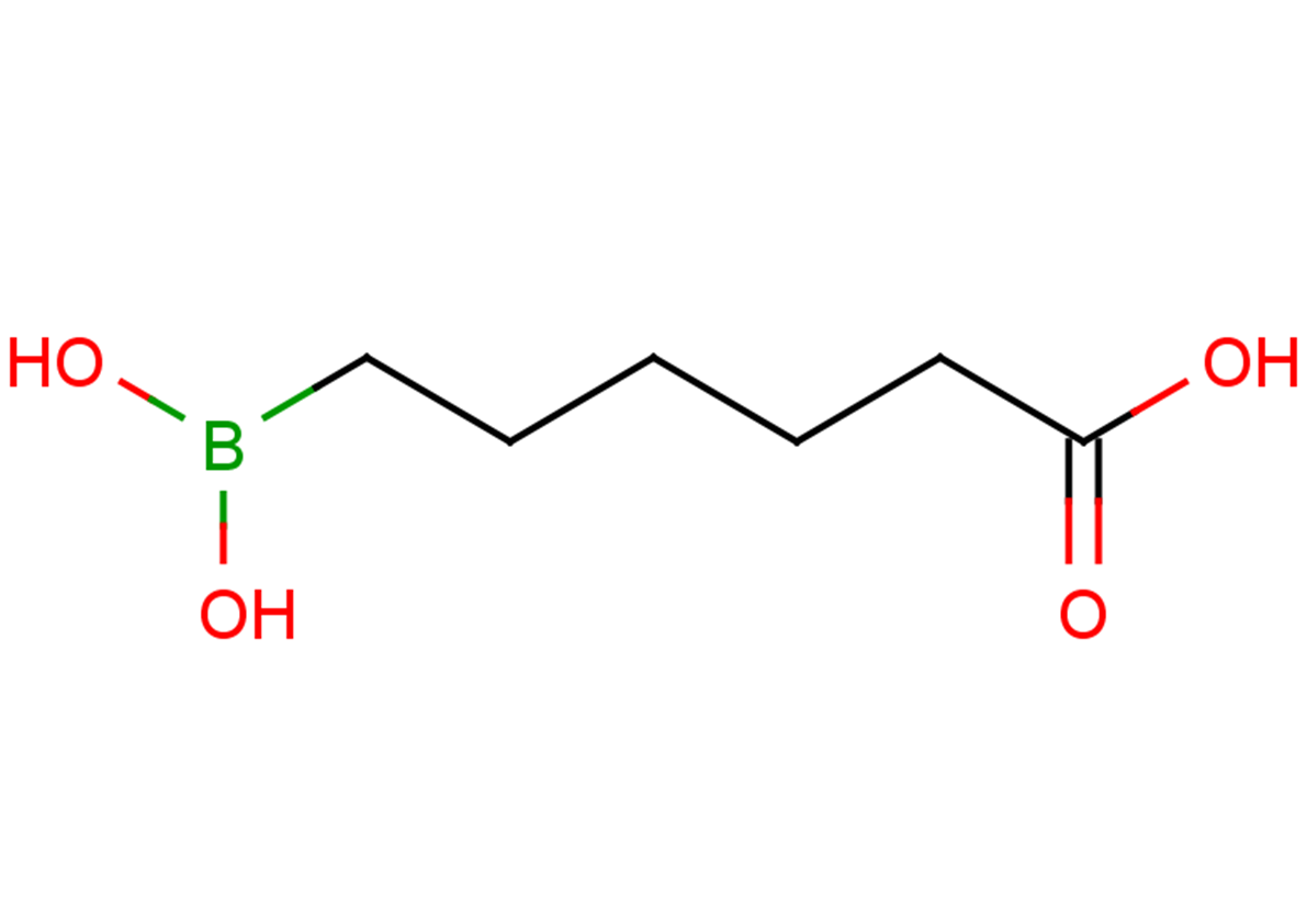 6-(dihydroxyboranyl)hexanoic acid