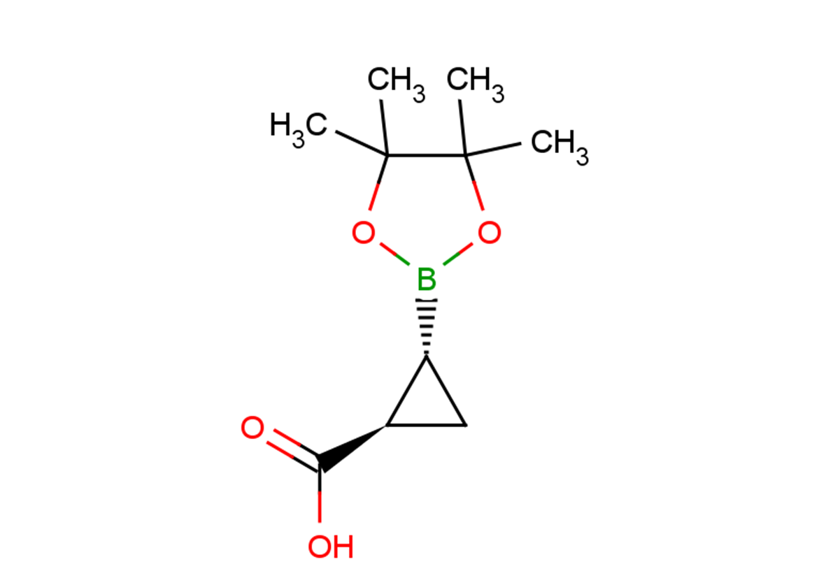 (1R,2R)-2-(4,4,5,5-tetramethyl-1,3,2-dioxaborolan-2-yl)cyclopropane-1-carboxylic acid