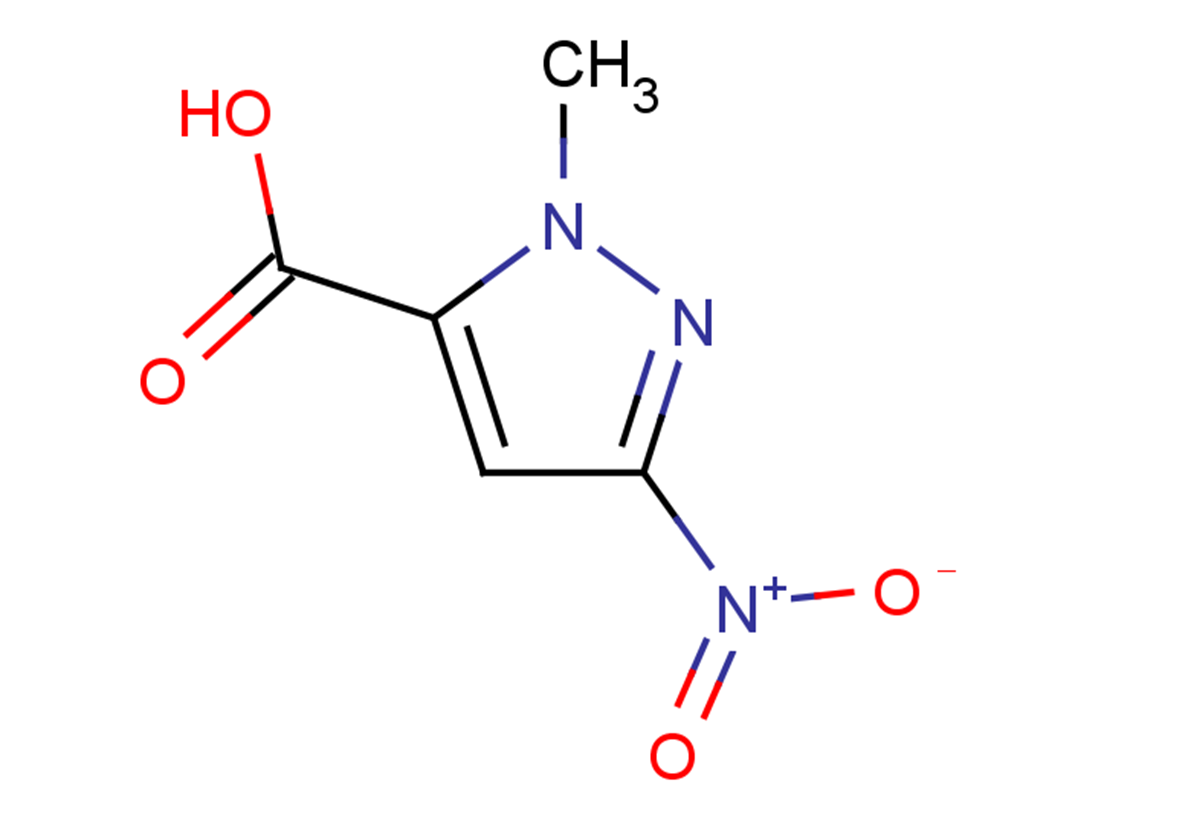 1-methyl-3-nitro-1H-pyrazole-5-carboxylic acid