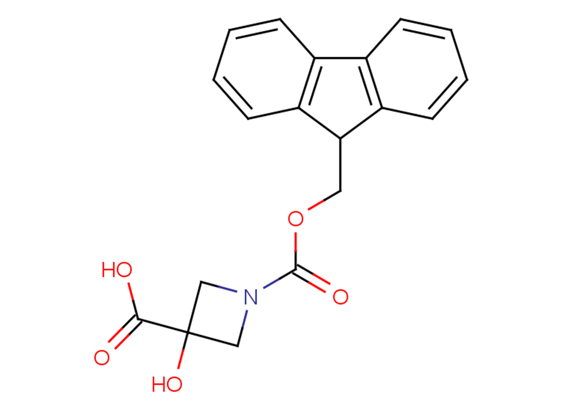 1-[(9H-fluoren-9-ylmethoxy)carbonyl]-3-hydroxyazetidine-3-carboxylic acid