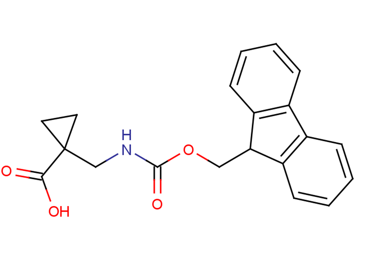 1-({[(9H-fluoren-9-ylmethoxy)carbonyl]amino}methyl)cyclopropane-1-carboxylic acid