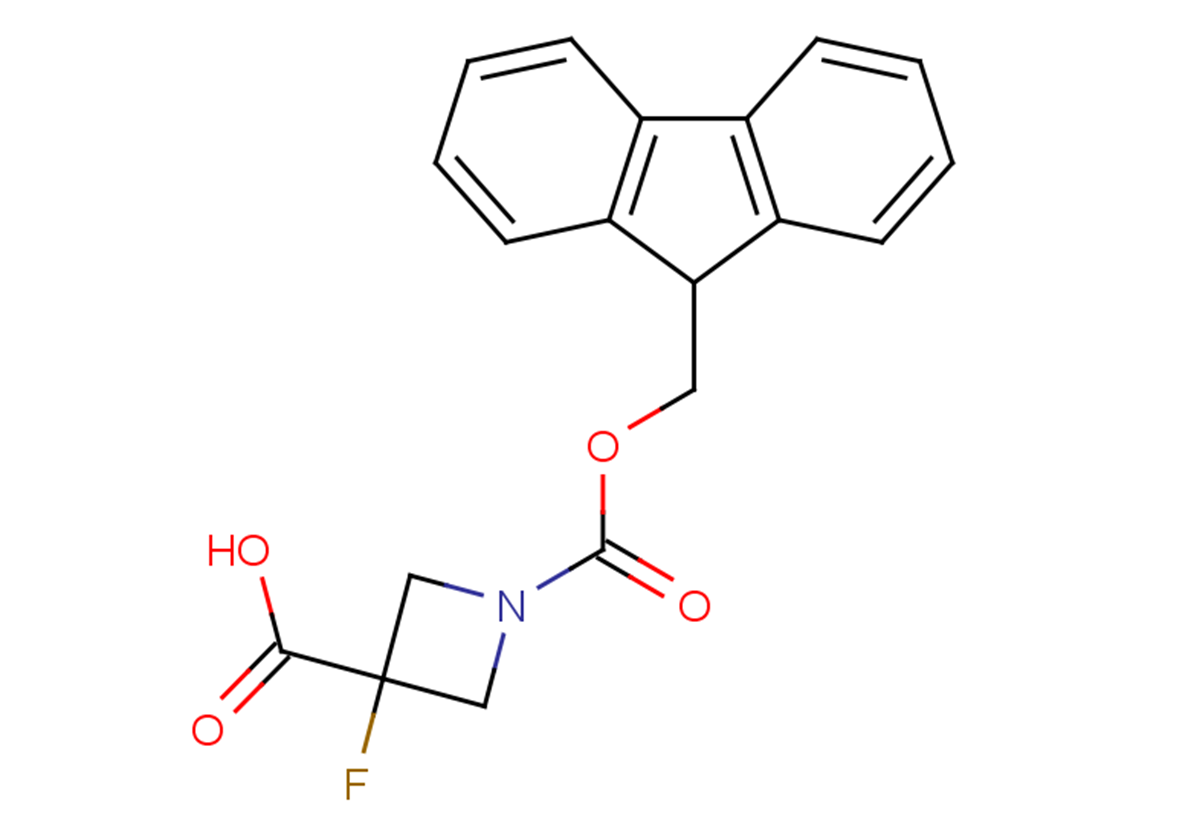 1-[(9H-fluoren-9-ylmethoxy)carbonyl]-3-fluoroazetidine-3-carboxylic acid