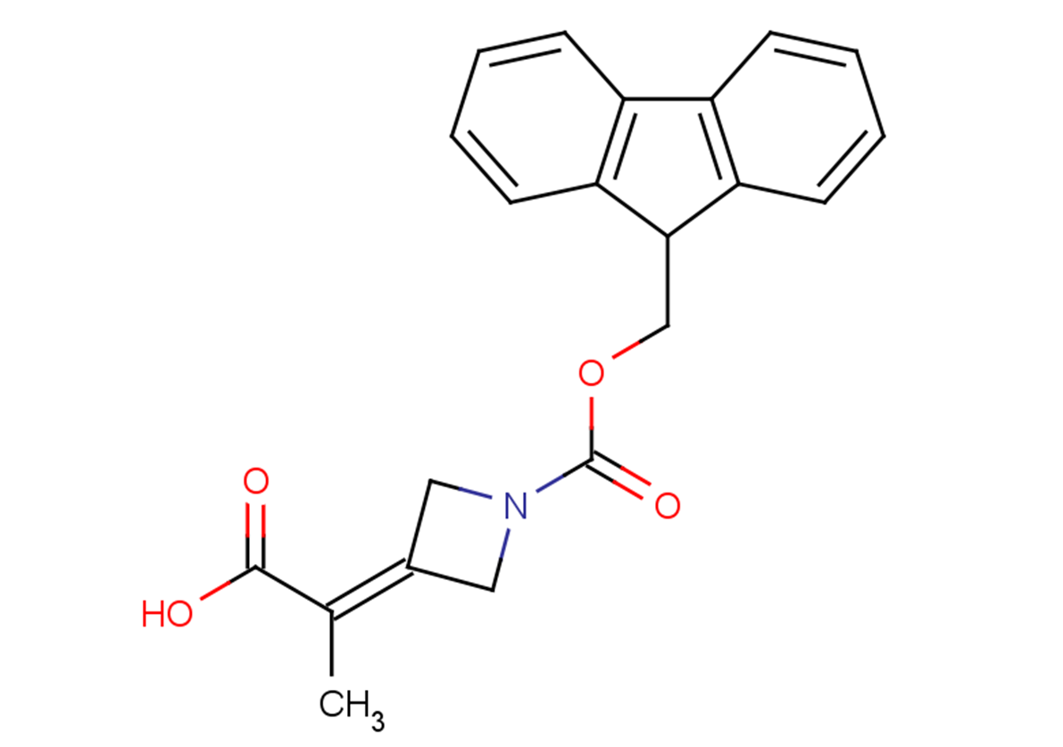 2-{1-[(9H-fluoren-9-ylmethoxy)carbonyl]azetidin-3-ylidene}propanoic acid