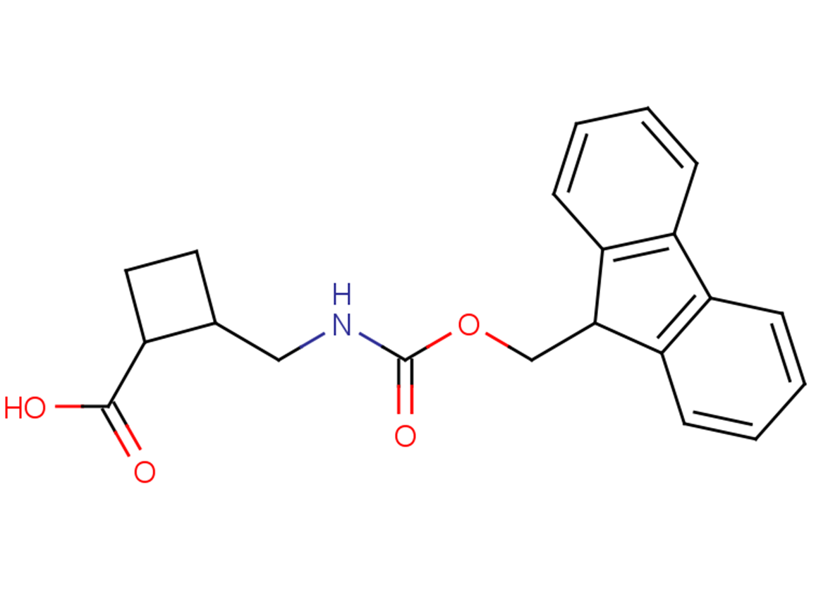 2-({[(9H-fluoren-9-ylmethoxy)carbonyl]amino}methyl)cyclobutane-1-carboxylic acid