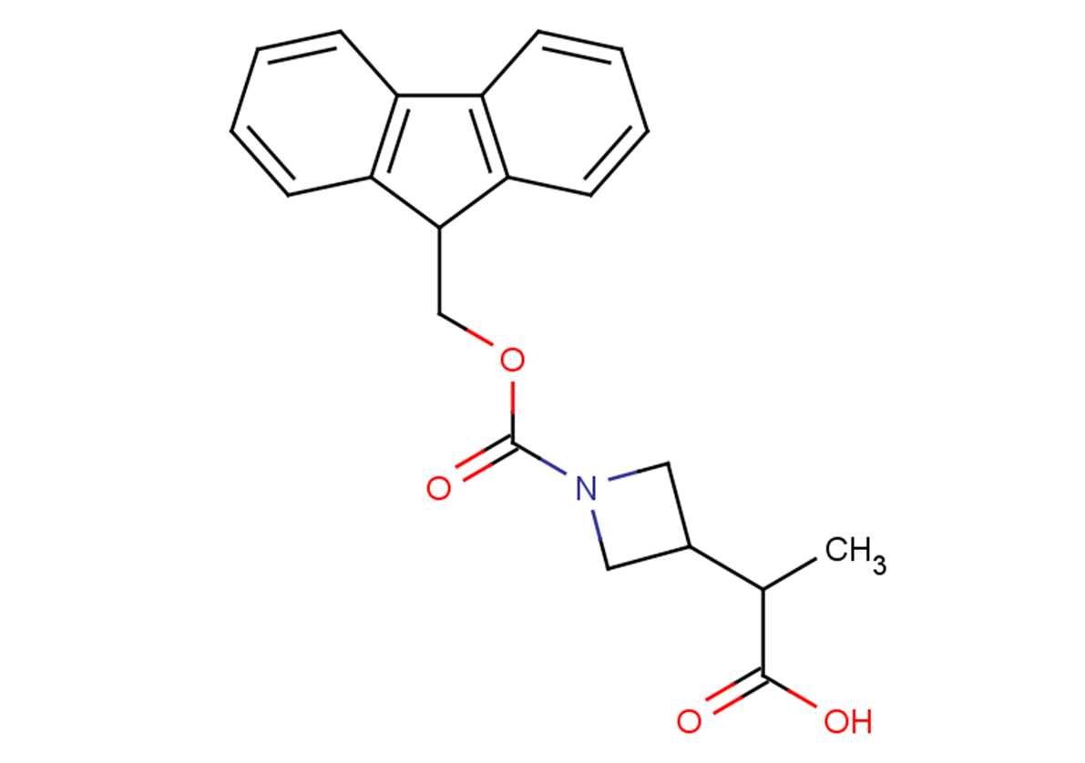 2-{1-[(9H-fluoren-9-ylmethoxy)carbonyl]azetidin-3-yl}propanoic acid