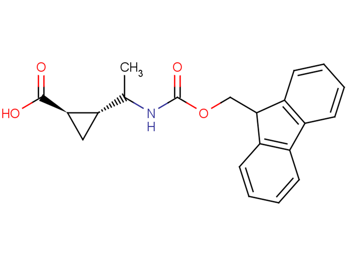 (1R,2R)-2-(1-{[(9H-fluoren-9-ylmethoxy)carbonyl]amino}ethyl)cyclopropane-1-carboxylic acid