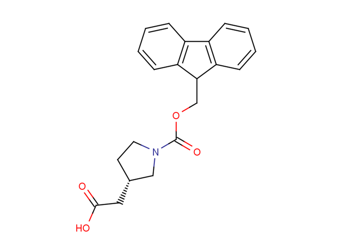 2-[(3S)-1-[(9H-fluoren-9-ylmethoxy)carbonyl]pyrrolidin-3-yl]acetic acid