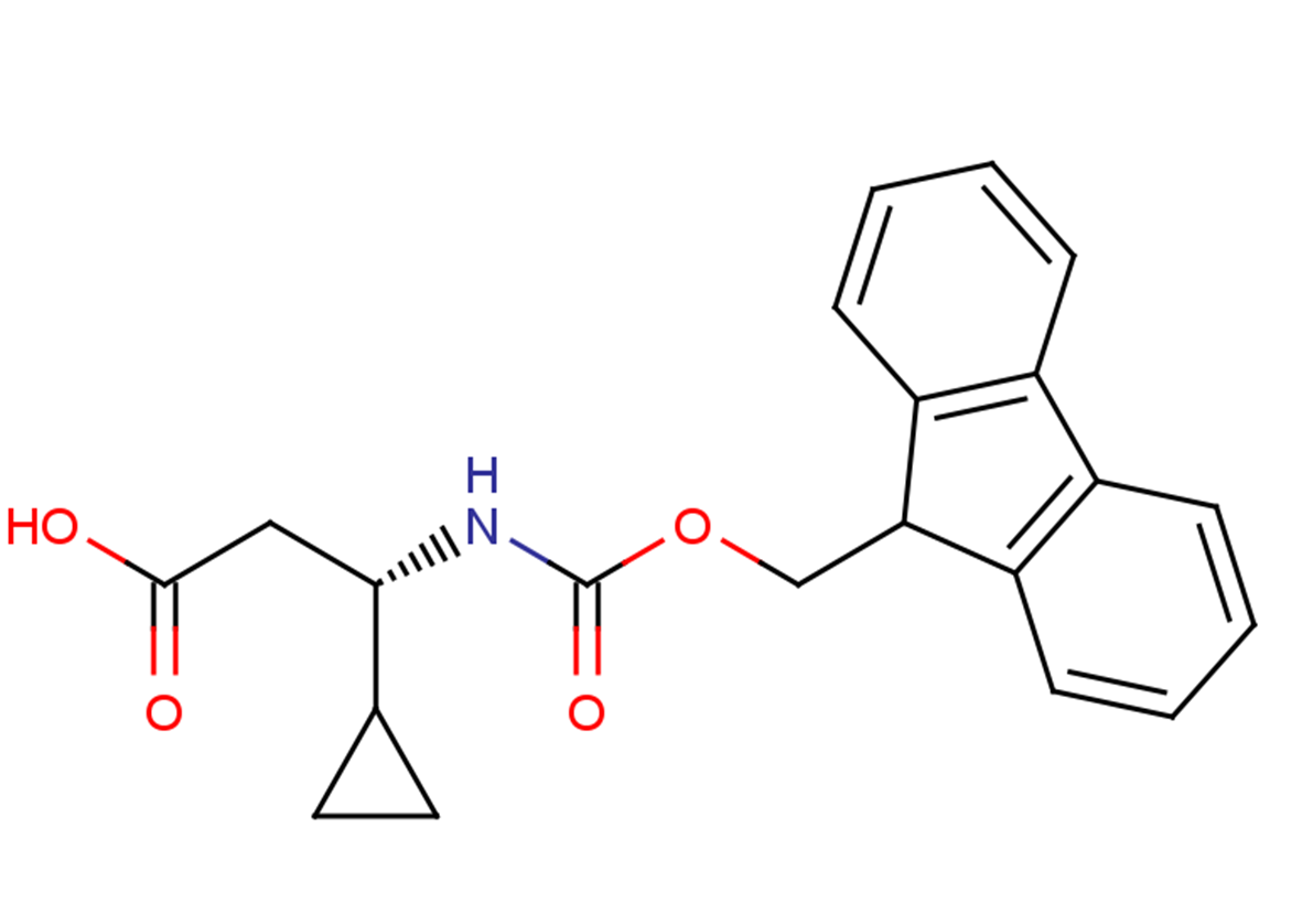(3S)-3-cyclopropyl-3-{[(9H-fluoren-9-ylmethoxy)carbonyl]amino}propanoic acid