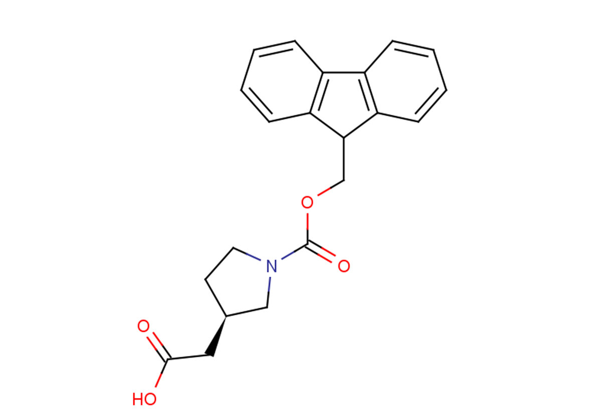 2-[(3R)-1-[(9H-fluoren-9-ylmethoxy)carbonyl]pyrrolidin-3-yl]acetic acid