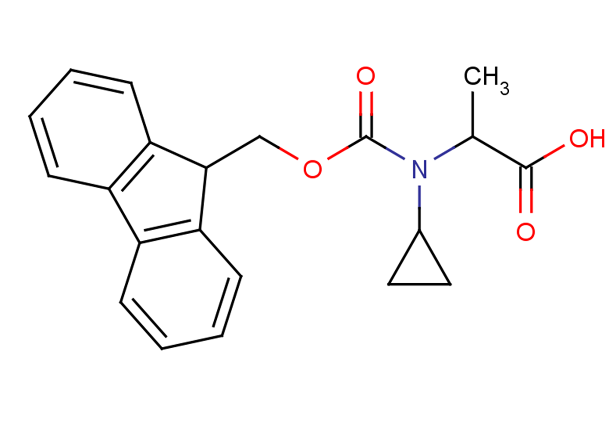 2-{cyclopropyl[(9H-fluoren-9-ylmethoxy)carbonyl]amino}propanoic acid