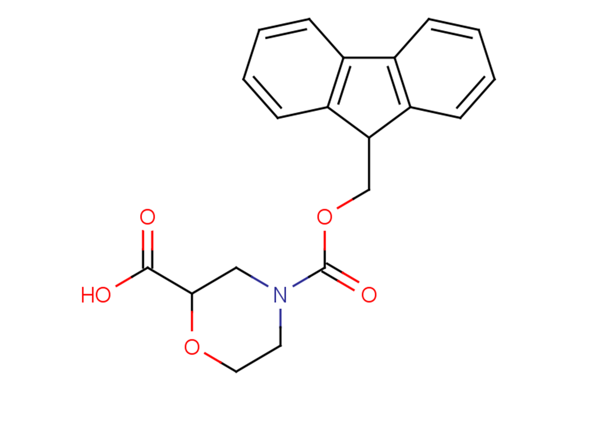 4-[(9H-fluoren-9-ylmethoxy)carbonyl]morpholine-2-carboxylic acid