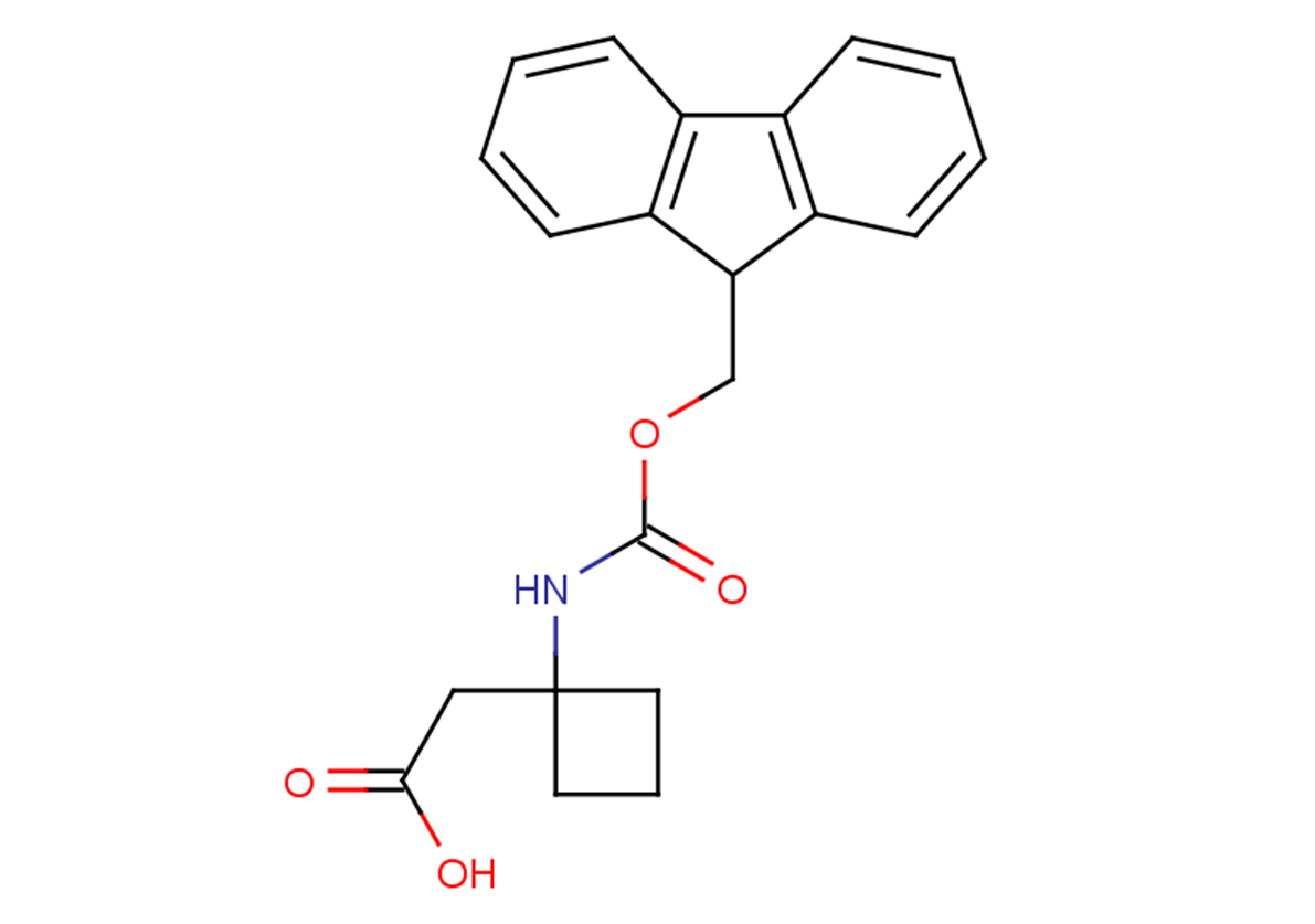 2-(1-{[(9H-fluoren-9-ylmethoxy)carbonyl]amino}cyclobutyl)acetic acid