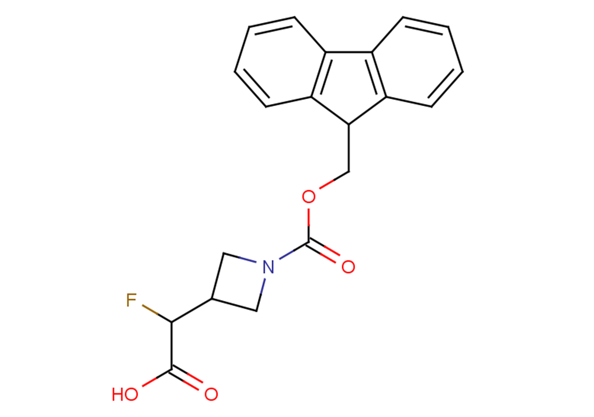 2-{1-[(9H-fluoren-9-ylmethoxy)carbonyl]azetidin-3-yl}-2-fluoroacetic acid