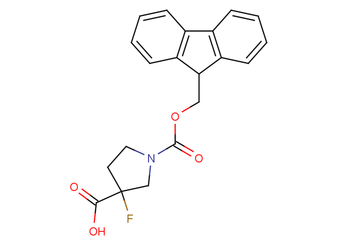 1-[(9H-fluoren-9-ylmethoxy)carbonyl]-3-fluoropyrrolidine-3-carboxylic acid